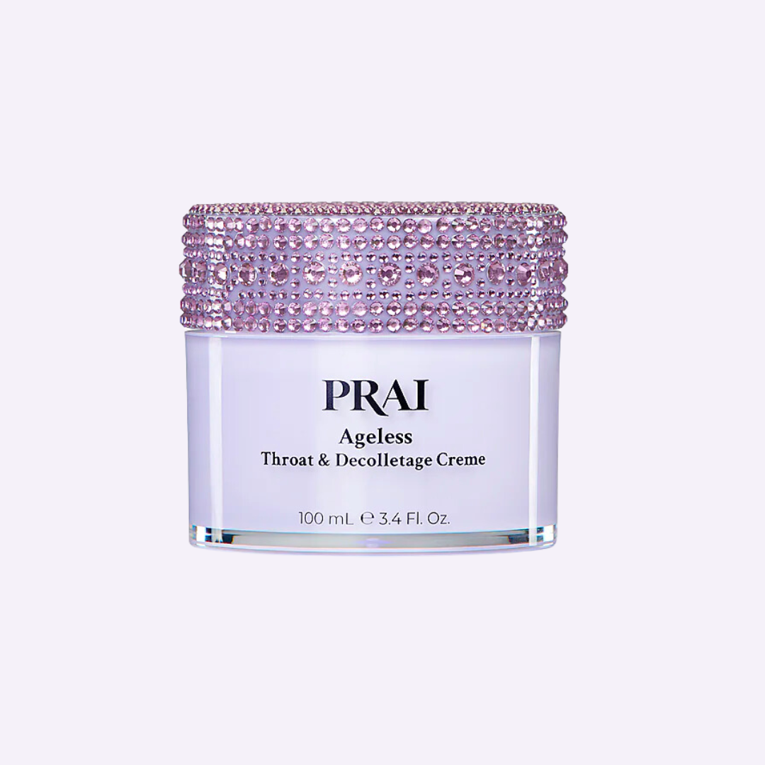 Ageless Throat & Decolletage Creme - Limited Jeweled Lid Design