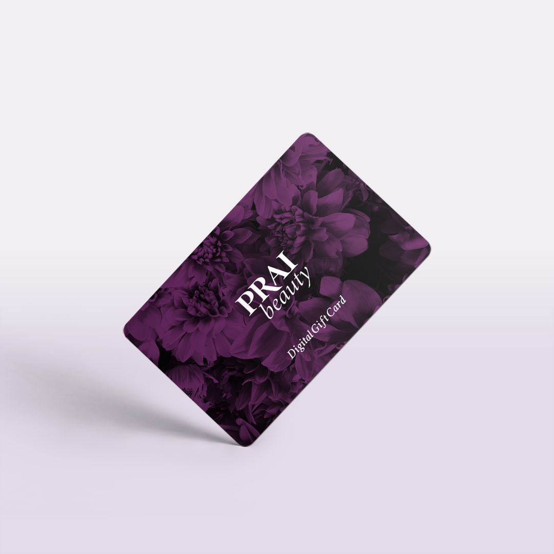 Tarjeta regalo de belleza PRAI